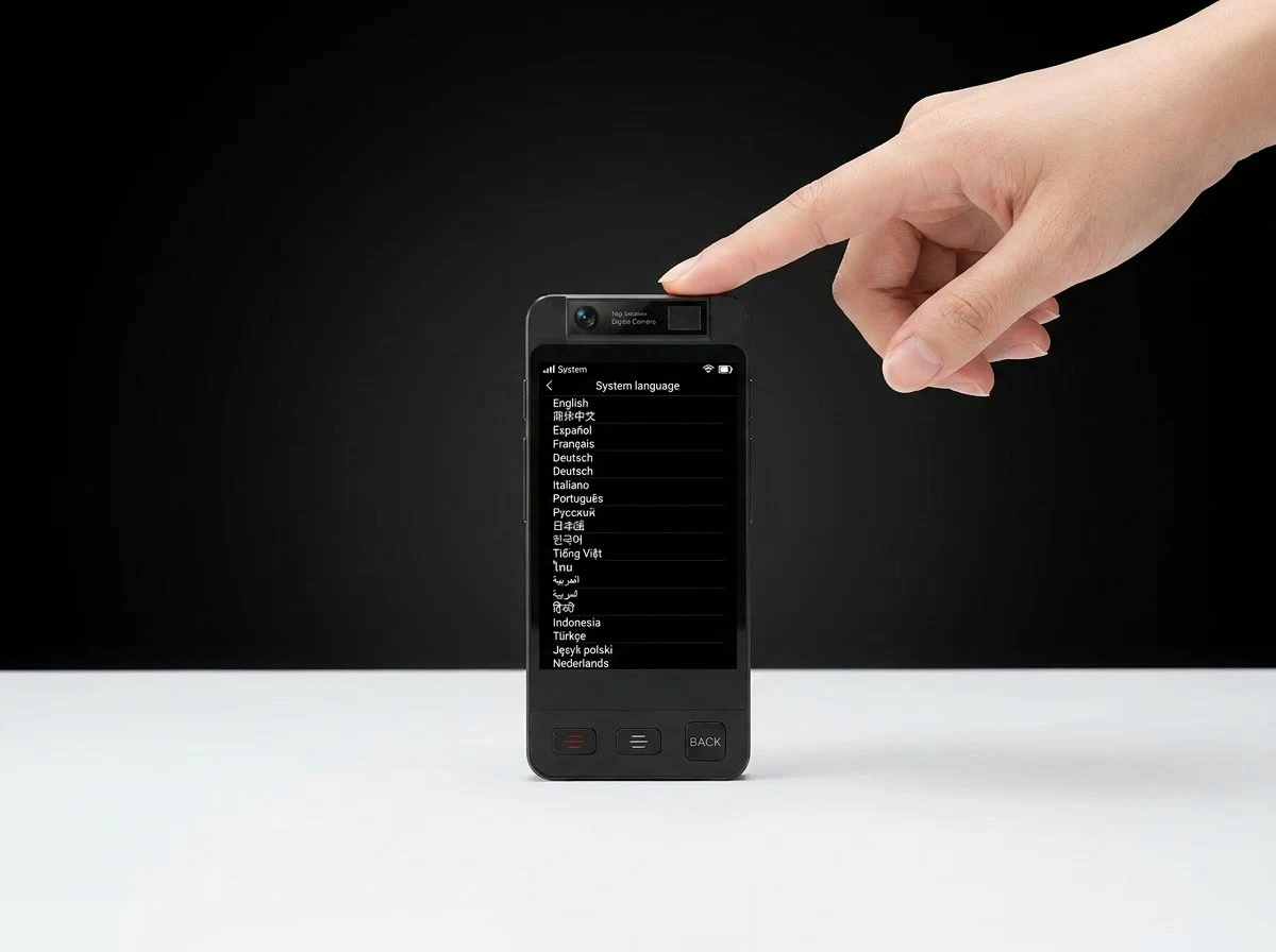 Step 1 Power on device Step 1 Power on device